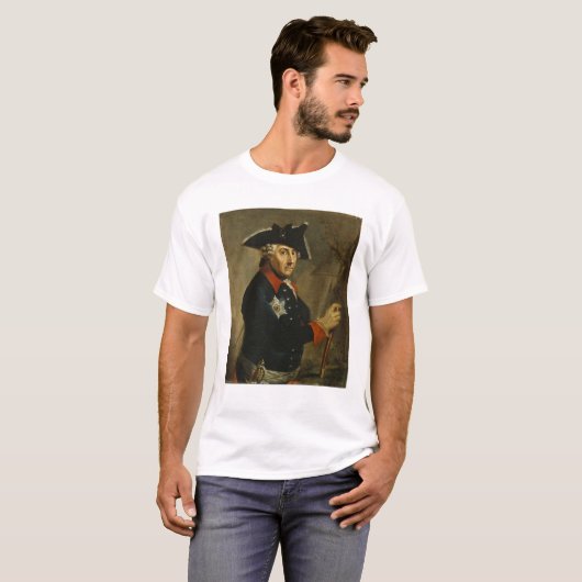 Frederick IIプロシアの素晴らしいの、1764年 Tシャツ (正面フル)