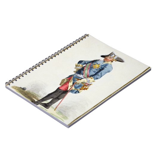 Frederick IIプロシアの"すばらしい" (1712-86年の)王 ノートブック (左側)