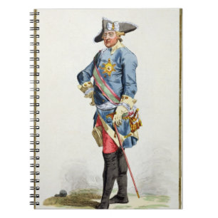 Frederick IIプロシアの"すばらしい" (1712-86年の)王 ノートブック