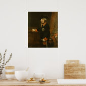 Frederick II The 素晴らし of Prussia, c.1763 ポスター (キッチン)