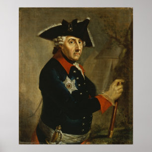 Frederick II the Great of Prussia, 1764 ポスター