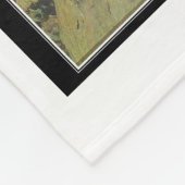 Frederick J. Waugh著聖杯の騎士 フリースブランケット (角)