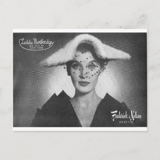 Frederick & Nelson in Town & Country, 1952 ポストカード (正面)