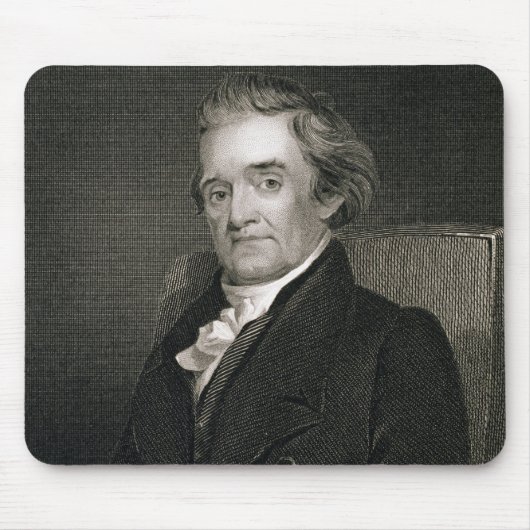 Frederick W.著刻まれるノア・ウェブスター(1758-1843年) マウスパッド (正面)