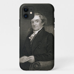 Frederick W.著刻まれるノア・ウェブスター(1758-1843年) iPhone 11 ケース