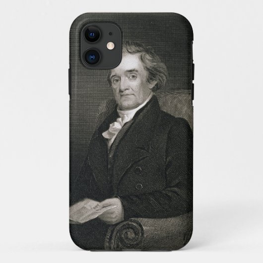 Frederick W.著刻まれるノア・ウェブスター(1758-1843年) Case-Mate iPhoneケース (裏面)