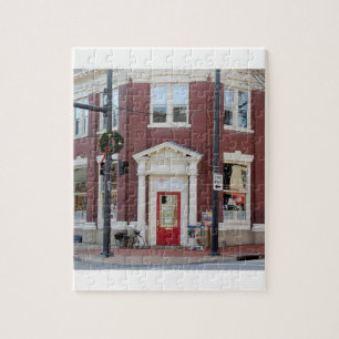 Fredericksburgの都心の店先 ジグソーパズル