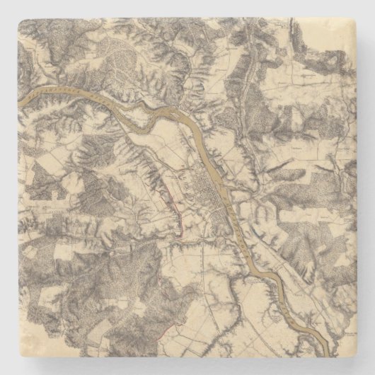 Fredericksburg、ヴァージニア ストーンコースター (正面)