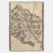 Fredericksburg、ヴァージニア スローブランケット (正面縦)