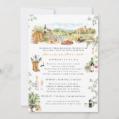 Fredericksburg TX Bachelorette Weekend Itinerary 招待状 (正面)