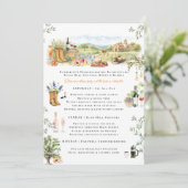 Fredericksburg TX Bachelorette Weekend Itinerary 招待状 (スタンド正面)