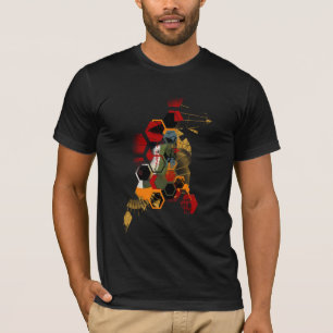 Frederik Bellanger Soleilの弁柄 Tシャツ