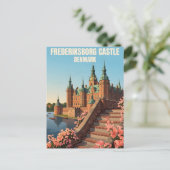 Frederiksborg Castle Denmark Royal Renaissance Pos ポストカード (スタンド正面)