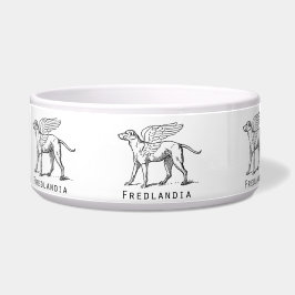 Fredlandiaによっては犬ボールが飛びました ボウル