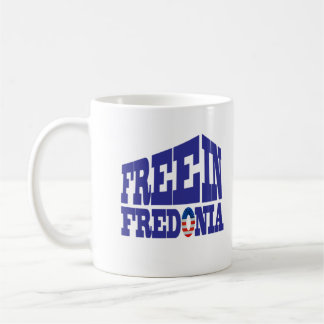 「Fredonia」ので自由クラシックなマグ コーヒーマグカップ