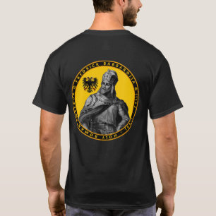 Fredrick Barbarossaのポートレートのシールのワイシャツ Tシャツ
