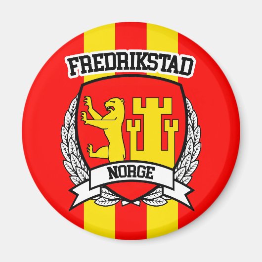 Fredrikstad マグネット (正面)