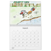 Fredsのカレンダーの世界 カレンダー (3月 2027)