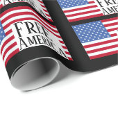Free America Wrapping Paper ラッピングペーパー (ロールコーナー)