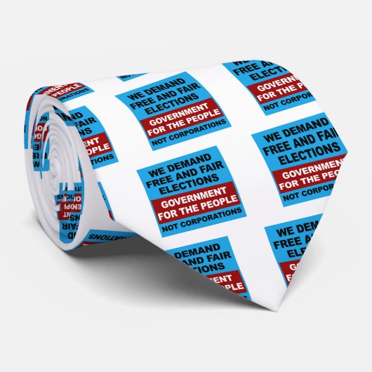 Free and Fair Elections ネクタイ (ロール)