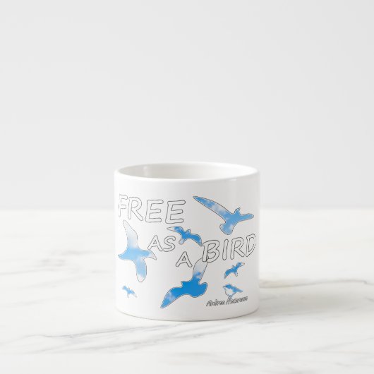 Free as a bird 2 Espresso Cup エスプレッソカップ (正面)