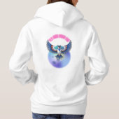 Free as a Bird - Women's Basic Hooded Sweatshirt パーカ (裏面)