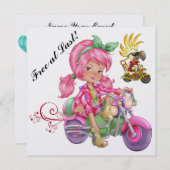 Free at Last招待状 招待状 (正面/裏面)