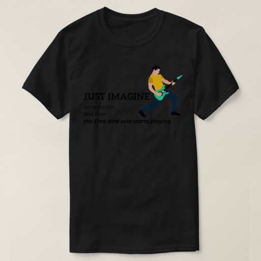 Free Birdミームおもしろい特有 Tシャツ (デザイン正面)