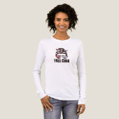 Free Cuba – Cuban Freedom Protest Woman  トライブレンドＴシャツ (正面全体)
