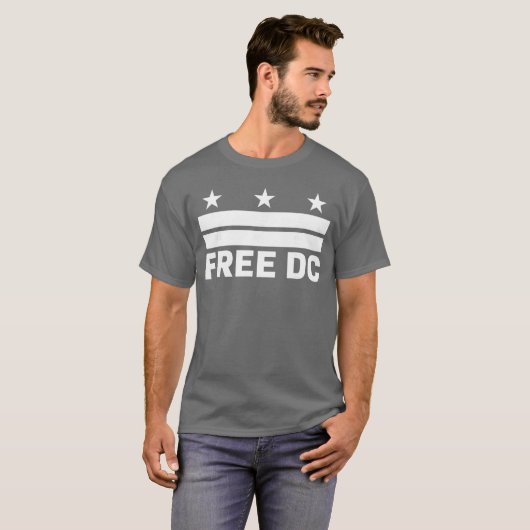 Free DC funny gift Tシャツ (正面フル)