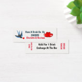 Free Drinksトークンのパーソナライズ (デスク)