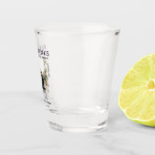 Free Drinks | フォト Save the Date ショットグラス (右)
