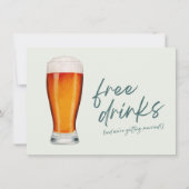 Free Drinks Brewery 結婚's セーブザデート (正面)