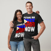 Free Duterte Now I stand with PRRD Rodrigo Digong Tシャツ (ユニセックス)