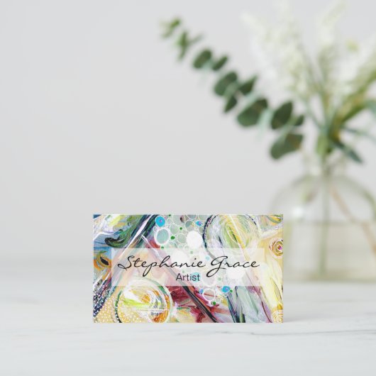 Free Flow 名刺 (スタンド正面)