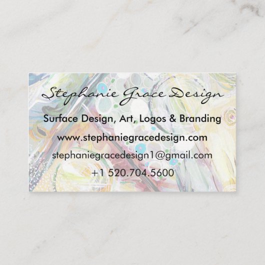 Free Flow 名刺 (裏面)