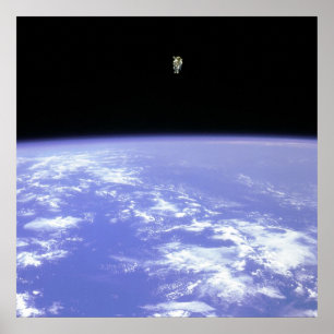 Free-flying Astronaut ポスター