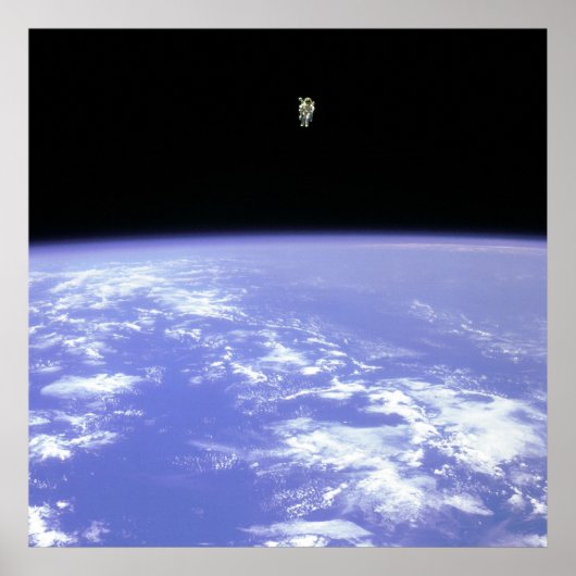Free-flying Astronaut ポスター (正面)