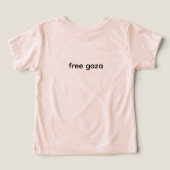 ''free gaza and  help  plastine'' (デザイン裏面)