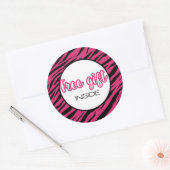 Free gift inside- Marketing-Small business-Consult ラウンドシール (封筒)