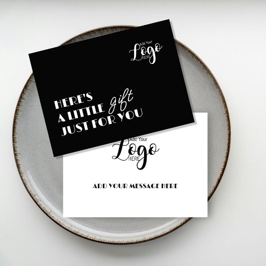 Free Gift Voucher Card | Custom Business Gift Cert エンクロージャーカード