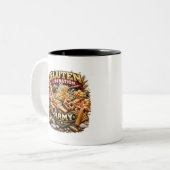 Free Gluten! Funny Bread Lover Coffee Mug ツートーンマグカップ (正面左)