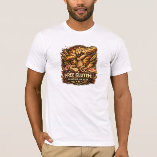 Free Gluten! – Gluten Liberation Army T-Shirt Tシャツ