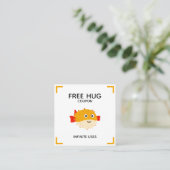 Free hug coupon with Puffy the pufferfish 割引カード (スタンド正面)