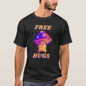 Free Hug Mushroom Rave Tシャツ (正面)