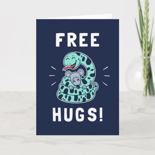 Free Hugs カード (正面)