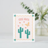 "Free Hugs"バレンタインデーのカード カード (スタンド正面)