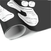 FREE HUGS フリーハグ ~カタカナ日本の言語折り返し ラッピングペーパー (ロールコーナー)