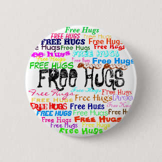 Free Hugs 缶バッジ