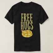Free Hugs Boa Constrictor Snake Funny Pullover  Tシャツ (デザイン正面)